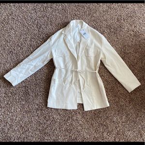 Brand new with tags linen blazer jacket